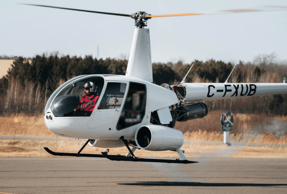 United Therapeutics hydrogen-powered Robinson R44 helicopter